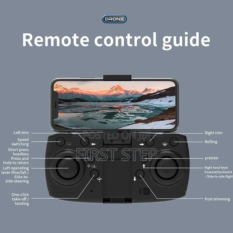 Brand New E88 Pro Dual Hd Camera Drone - Foldable Wifi FPV