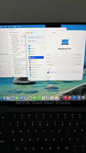 New Laptop Apple MacBook Pro 2023 M3 Pro 36GB Apple M3 Pro SSD 512GB