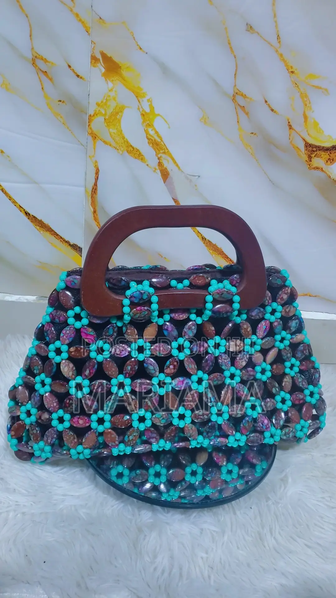 Hand Beaded Bag