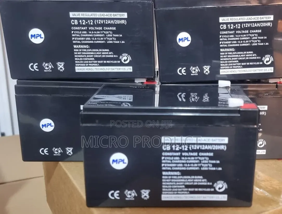 12v 12ah (20 Hrs) Sealed Ups Batteries