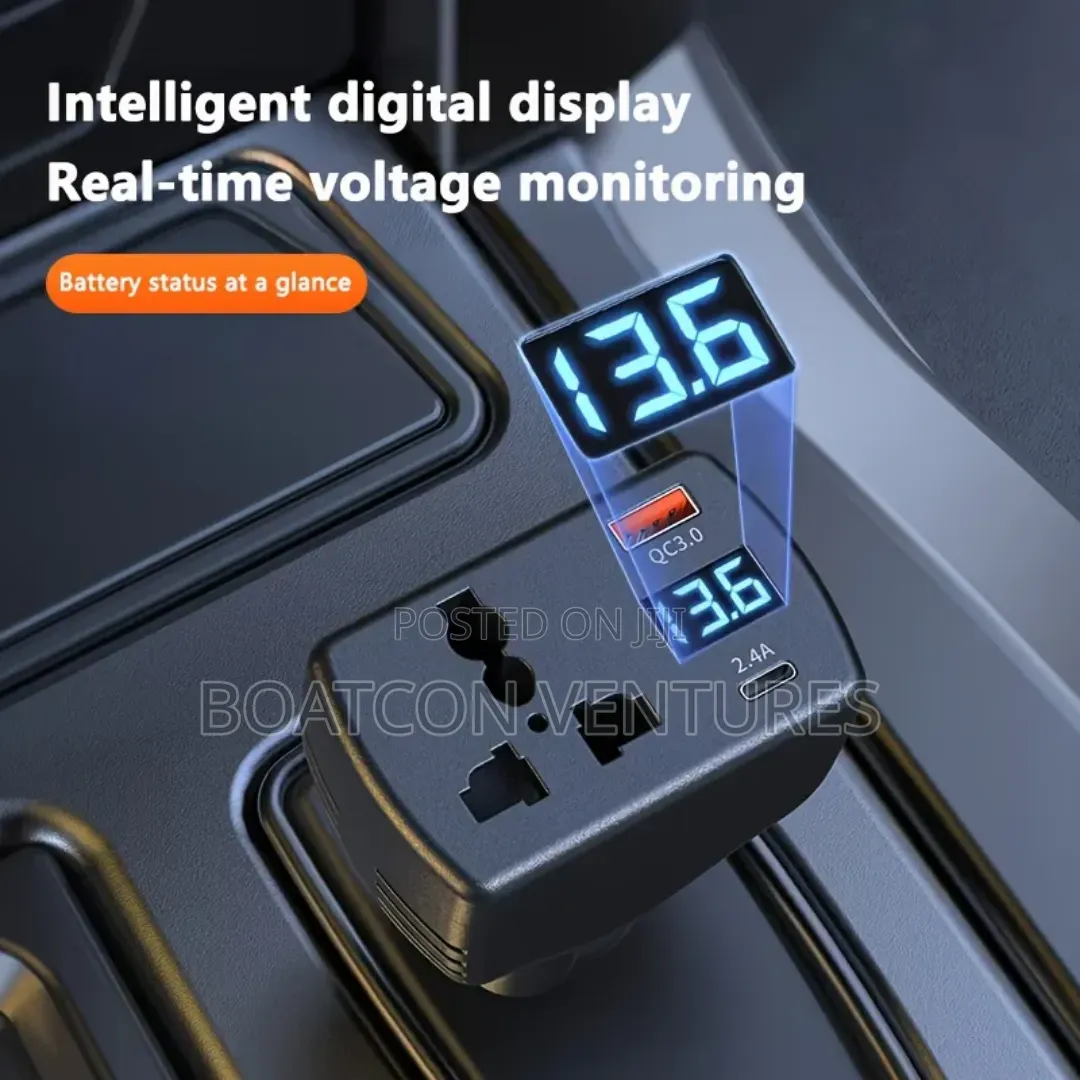 Phone Laptop Charger Car Inverter