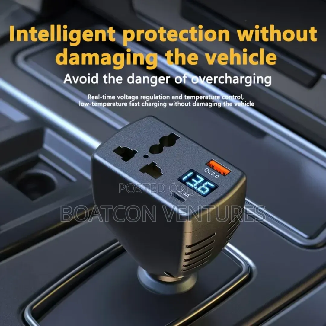 Phone Laptop Charger Car Inverter