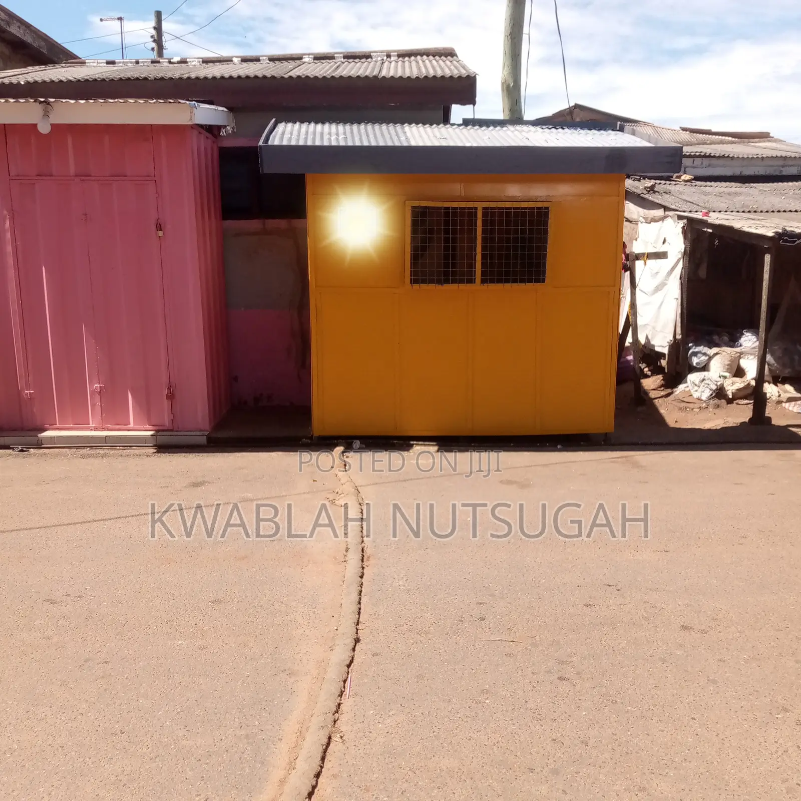 Nice Roadside Shop at Nungua-Faayor, 180 Cedis a Month, for 2 Years