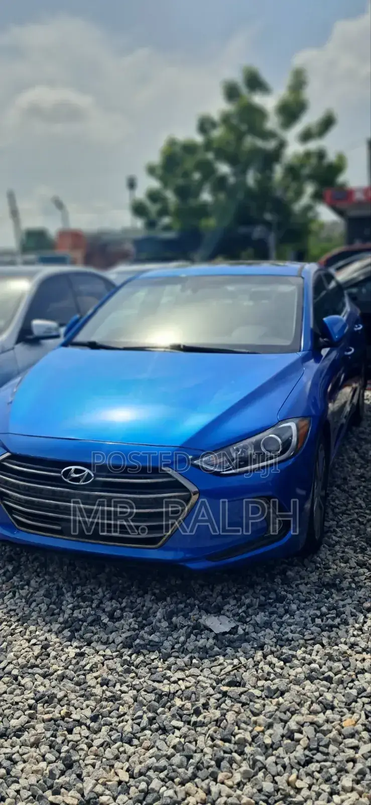 Hyundai Elantra Limited 2018 Blue