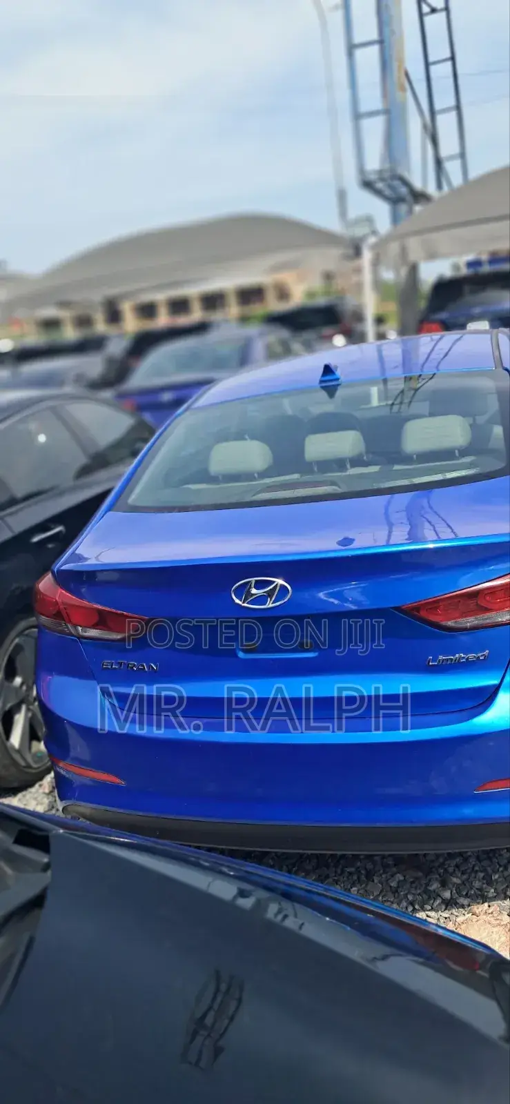 Hyundai Elantra Limited 2018 Blue
