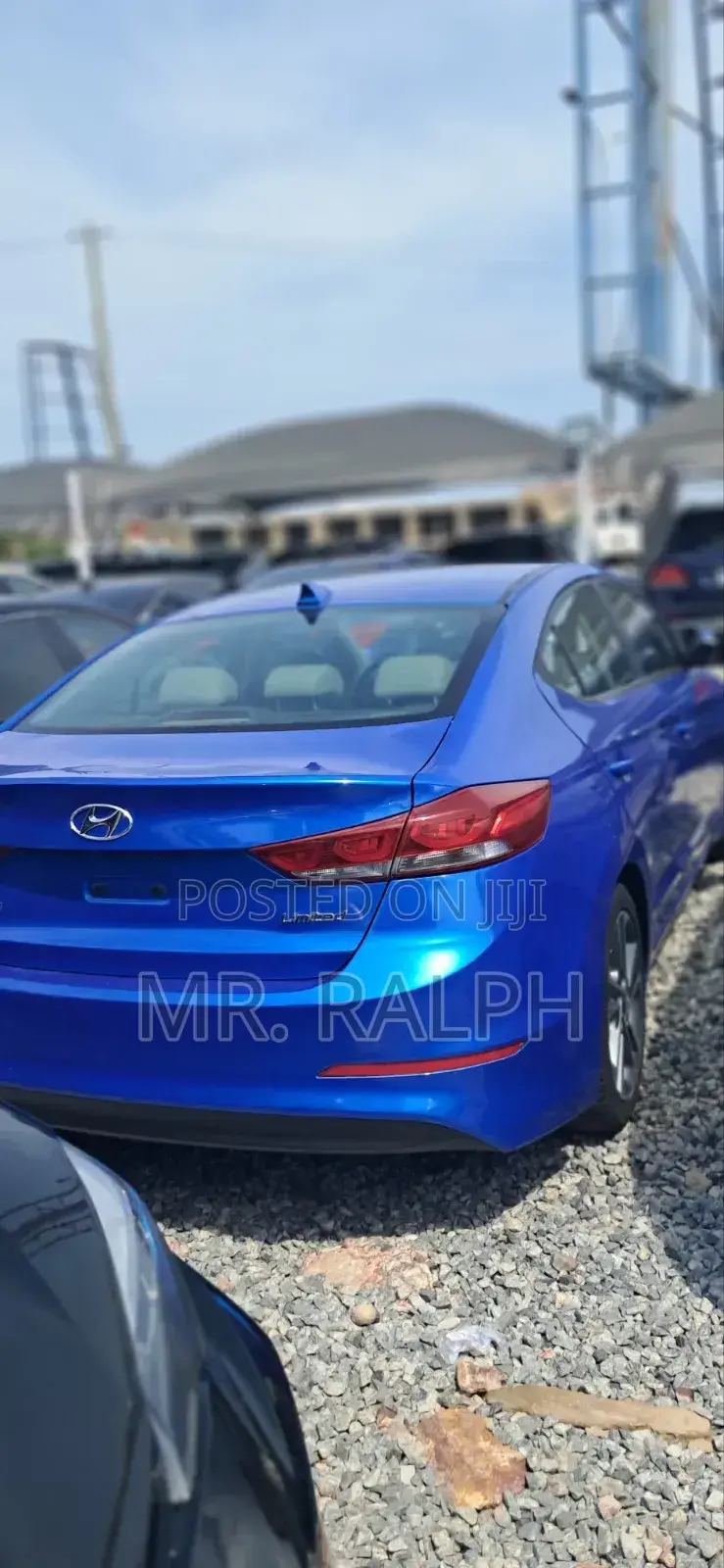 Hyundai Elantra Limited 2018 Blue