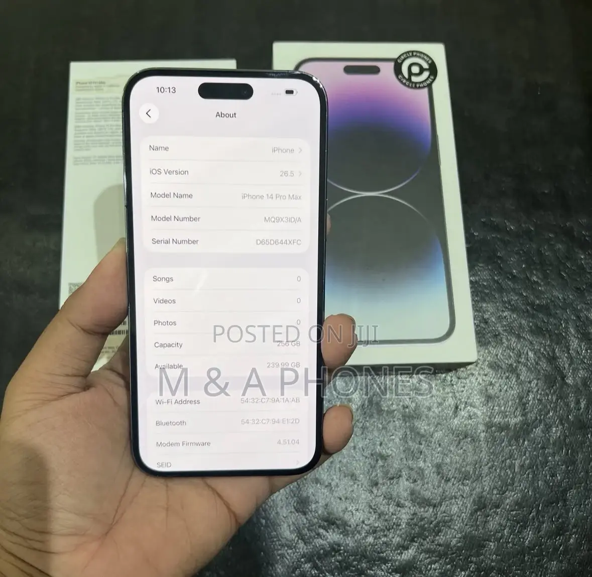 Apple iPhone 14 Pro Max 256 GB Purple