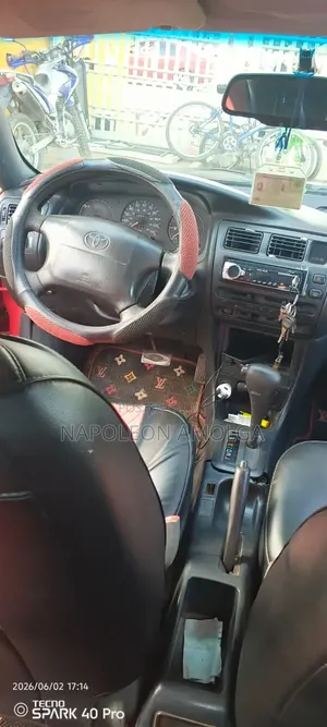 Toyota Corolla Automatic 1996 Red