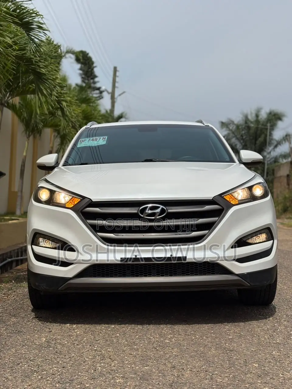 Hyundai Tucson Limited FWD 2017 White