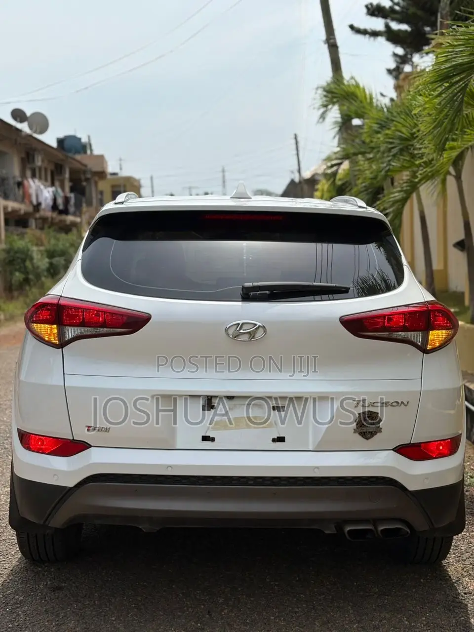 Hyundai Tucson Limited FWD 2017 White