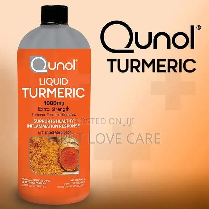 Qunol Liquid Turmeric Dietary Supplement, 30.4 Ounces, 1,000 Mg, Extra