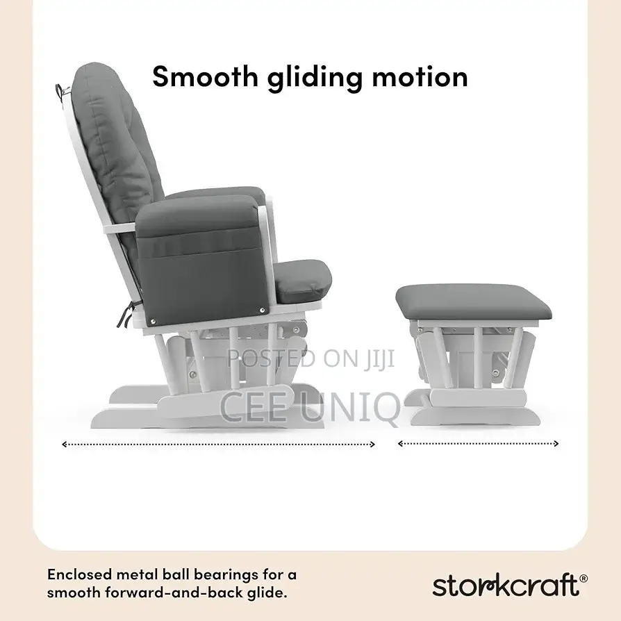 Elegance Nursing Glider or Rocking Chair