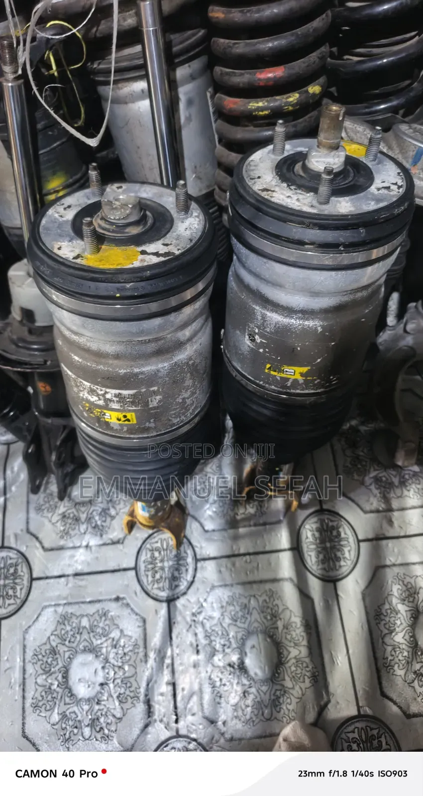Dodge Ram Front Air Suspension Shock Absorbers