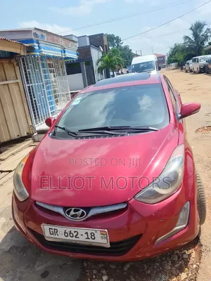Hyundai Elantra Limited Sedan FWD (1.8L 4cyl 6A) 2013 Red