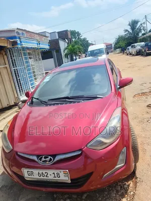 Hyundai Elantra Limited Sedan FWD (1.8L 4cyl 6A) 2013 Red