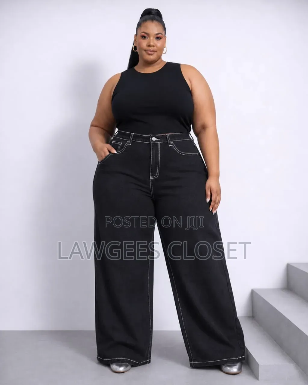 Plus Size Baggy Jeans