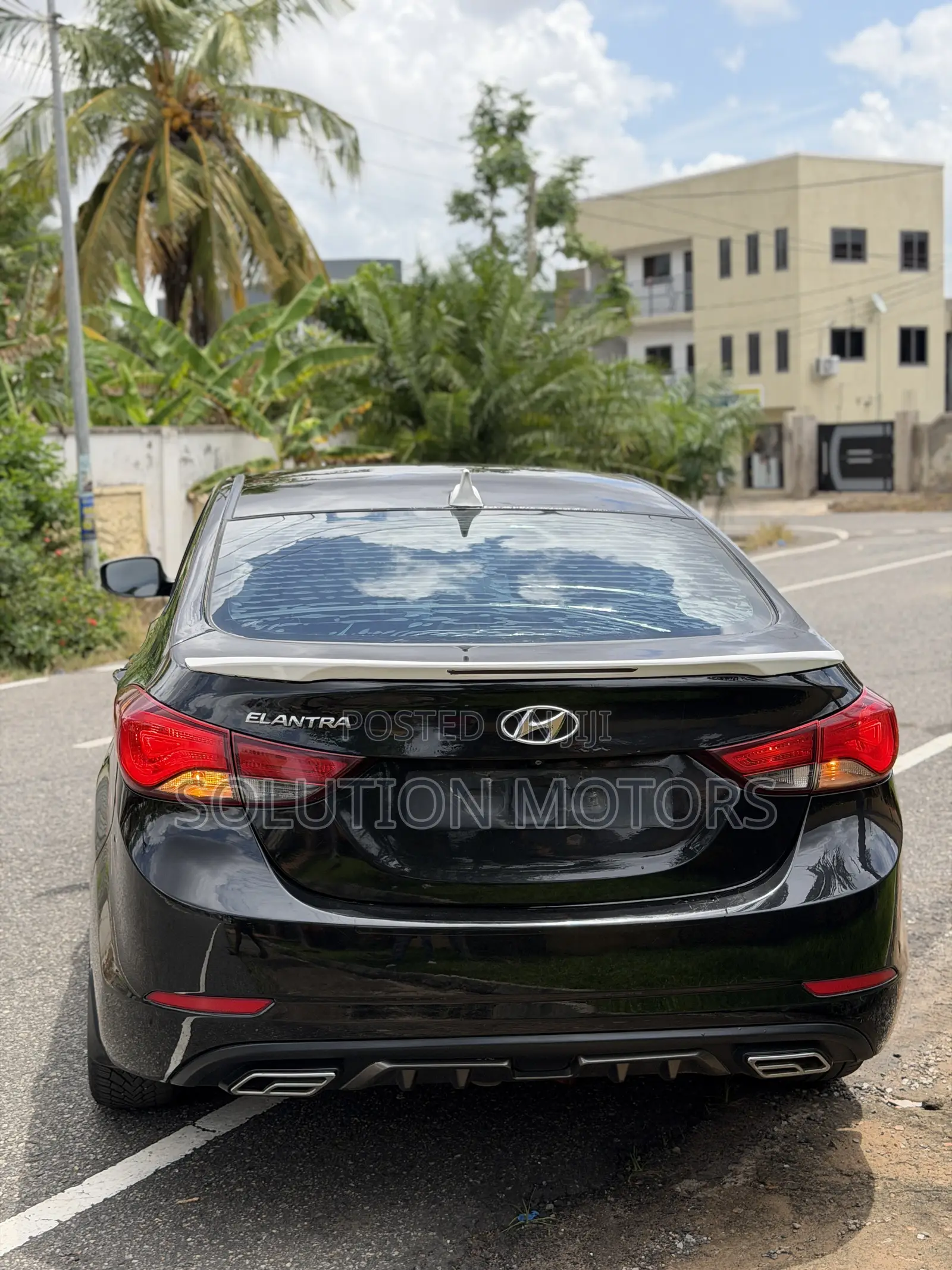 Hyundai Elantra 2015 Black