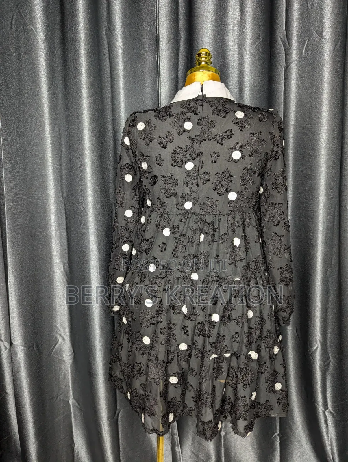 Black and White Beautiful Ladies Dress 