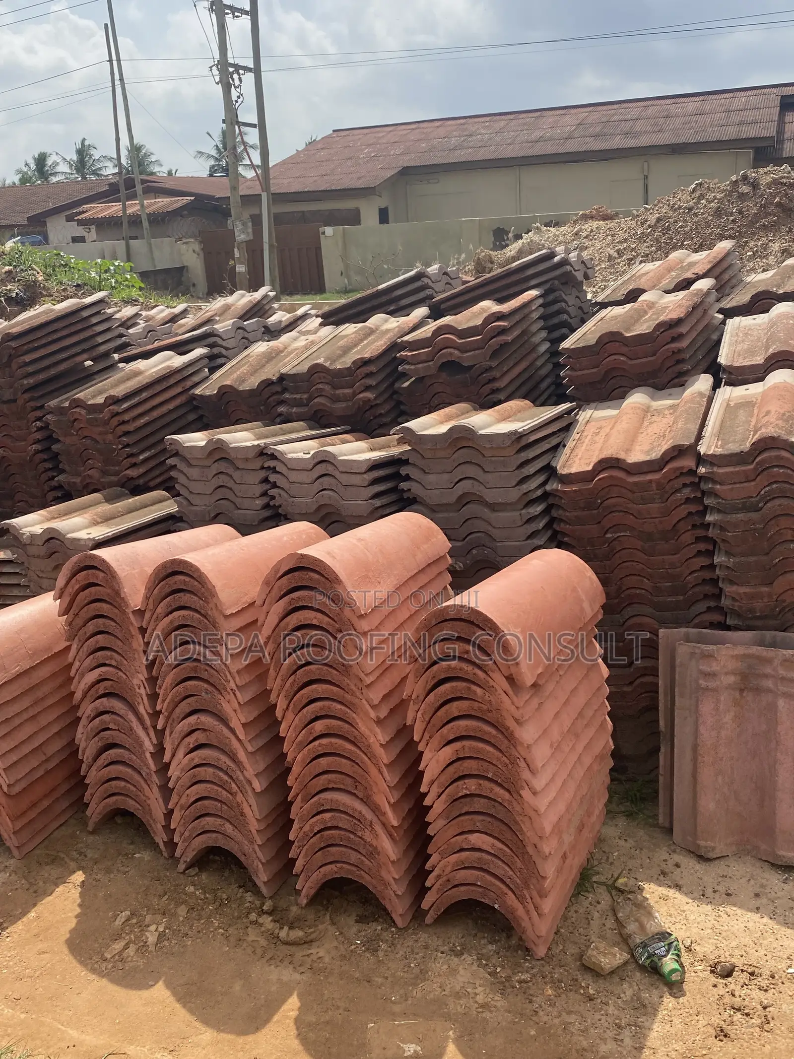 Large Quantity Roofing Tiles Available