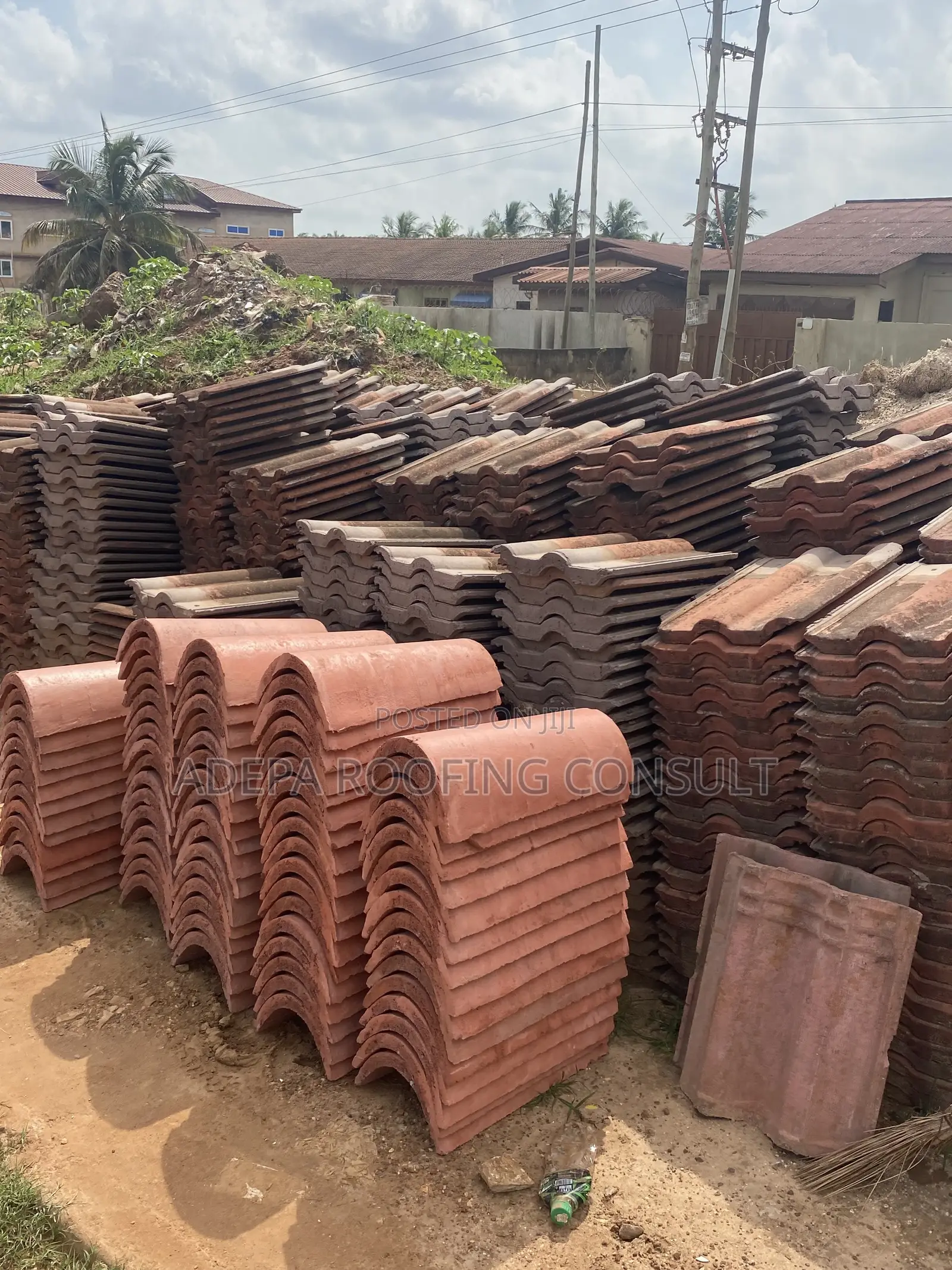 Large Quantity Roofing Tiles Available