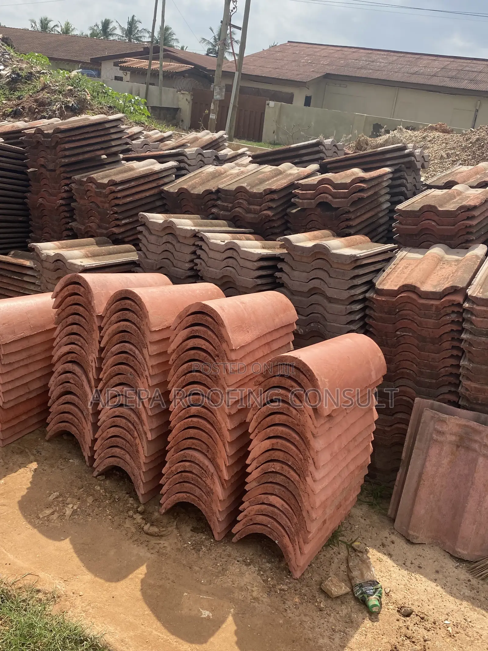 Large Quantity Roofing Tiles Available