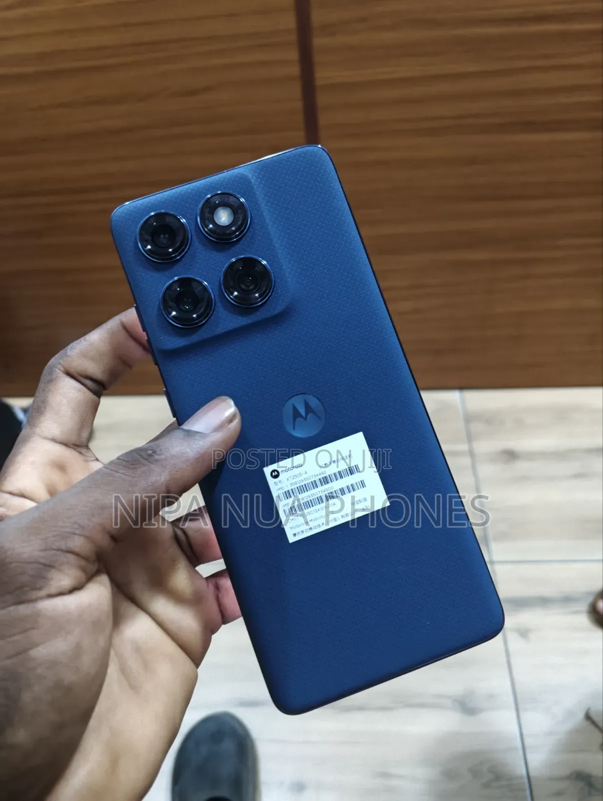 New Motorola Edge 60 Fusion 256 GB Blue