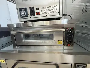 Single Deck 1 Tray Electric Baking/Pizza Oven With Stone Base