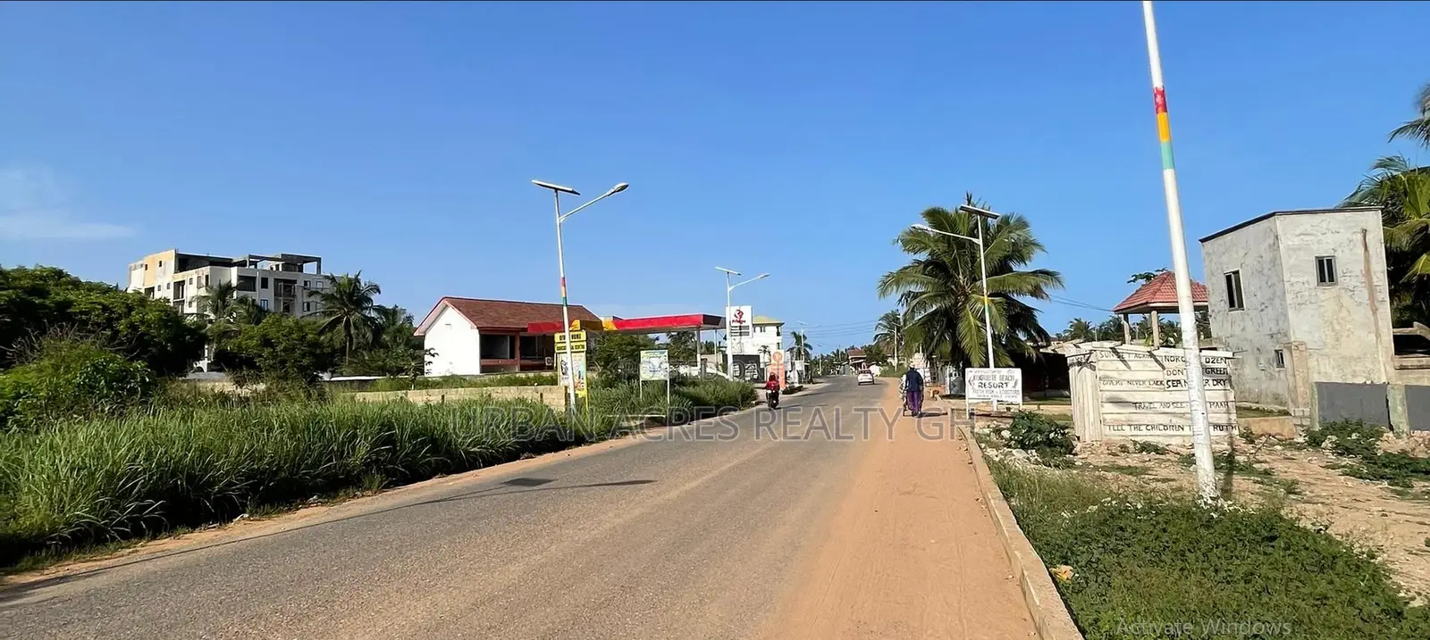 Gt.Accra - Kokrobite _ 4 Plots (0.82 Acre) Roadside Land