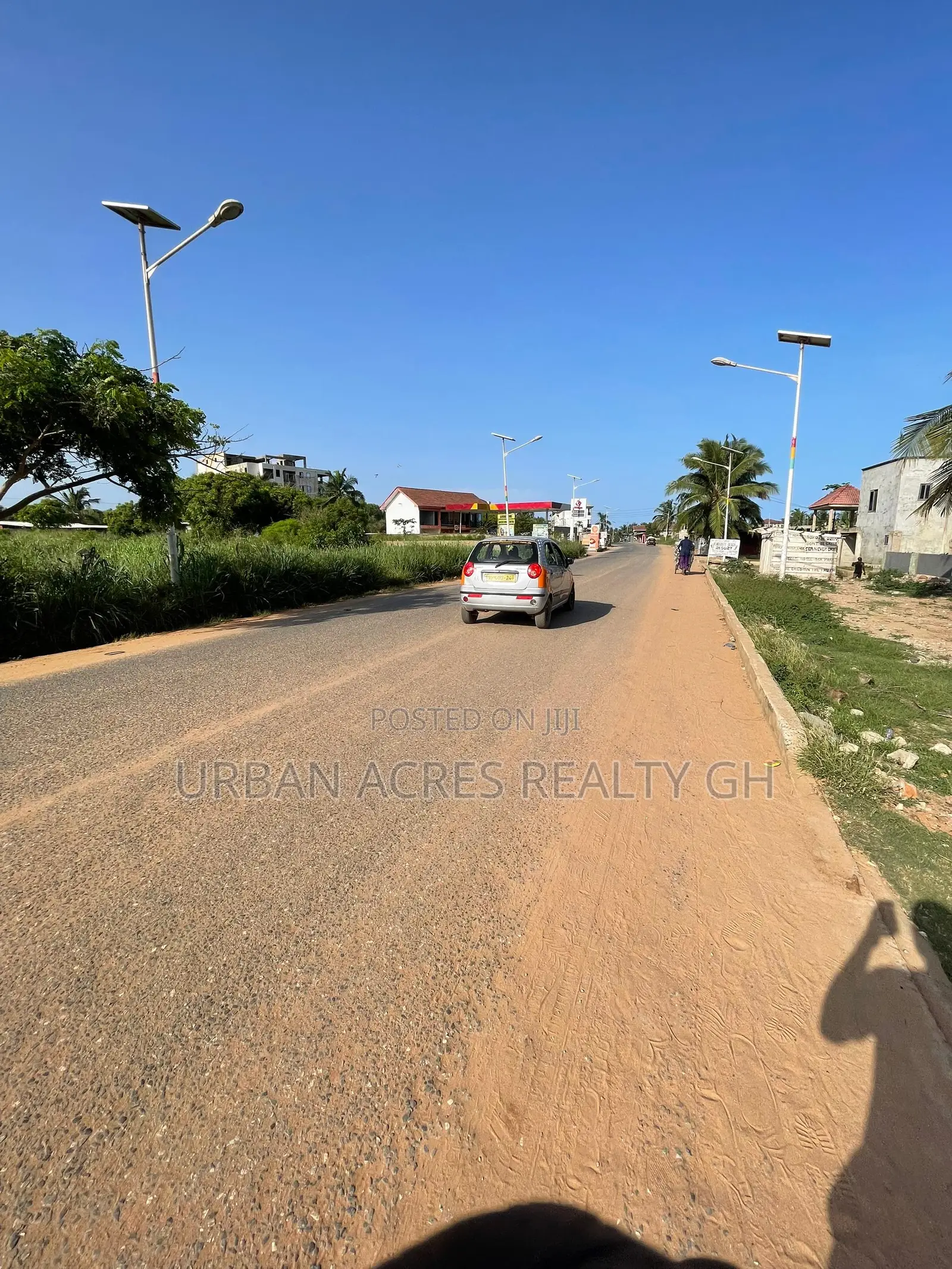 Gt.Accra - Kokrobite _ 4 Plots (0.82 Acre) Roadside Land