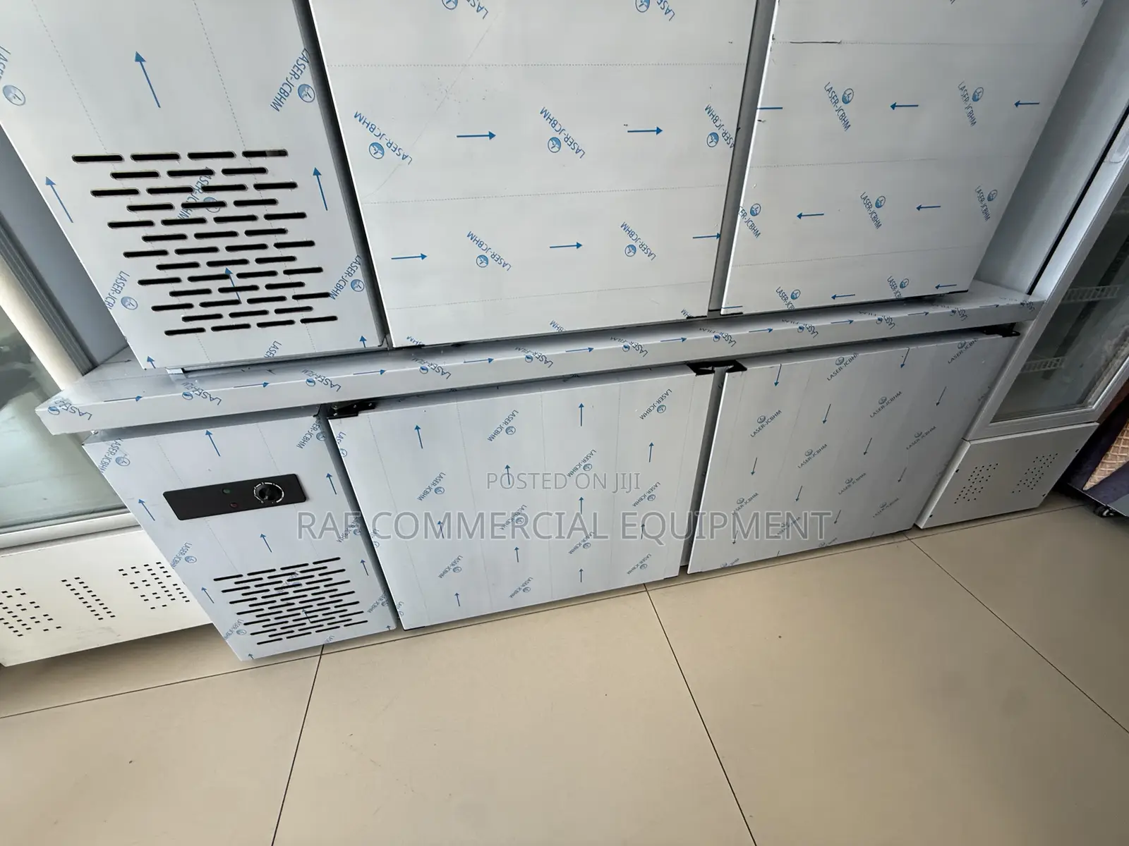 Commercial Stainless Steel Undercounted Freezer and Fridge 180cm