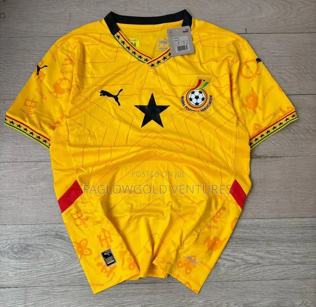 Original Ghana Jerseys, Lacoste and Other Designs