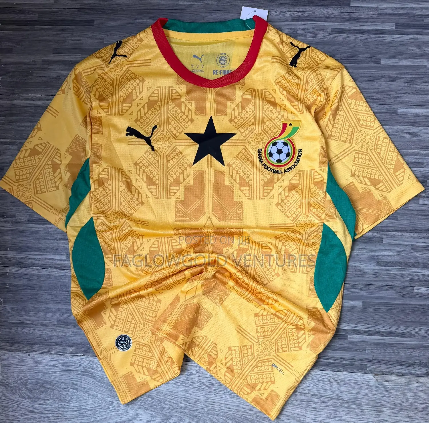Original Ghana Jerseys, Lacoste and Other Designs