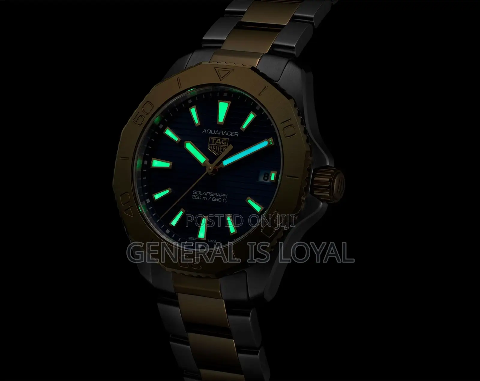 Tag Heuer Aquaracer Professional 200 Solargraph Two Tone Watch