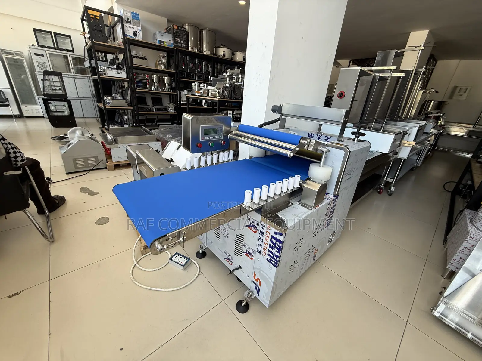 Commercial Dough Roller Fully Automatic 10kg