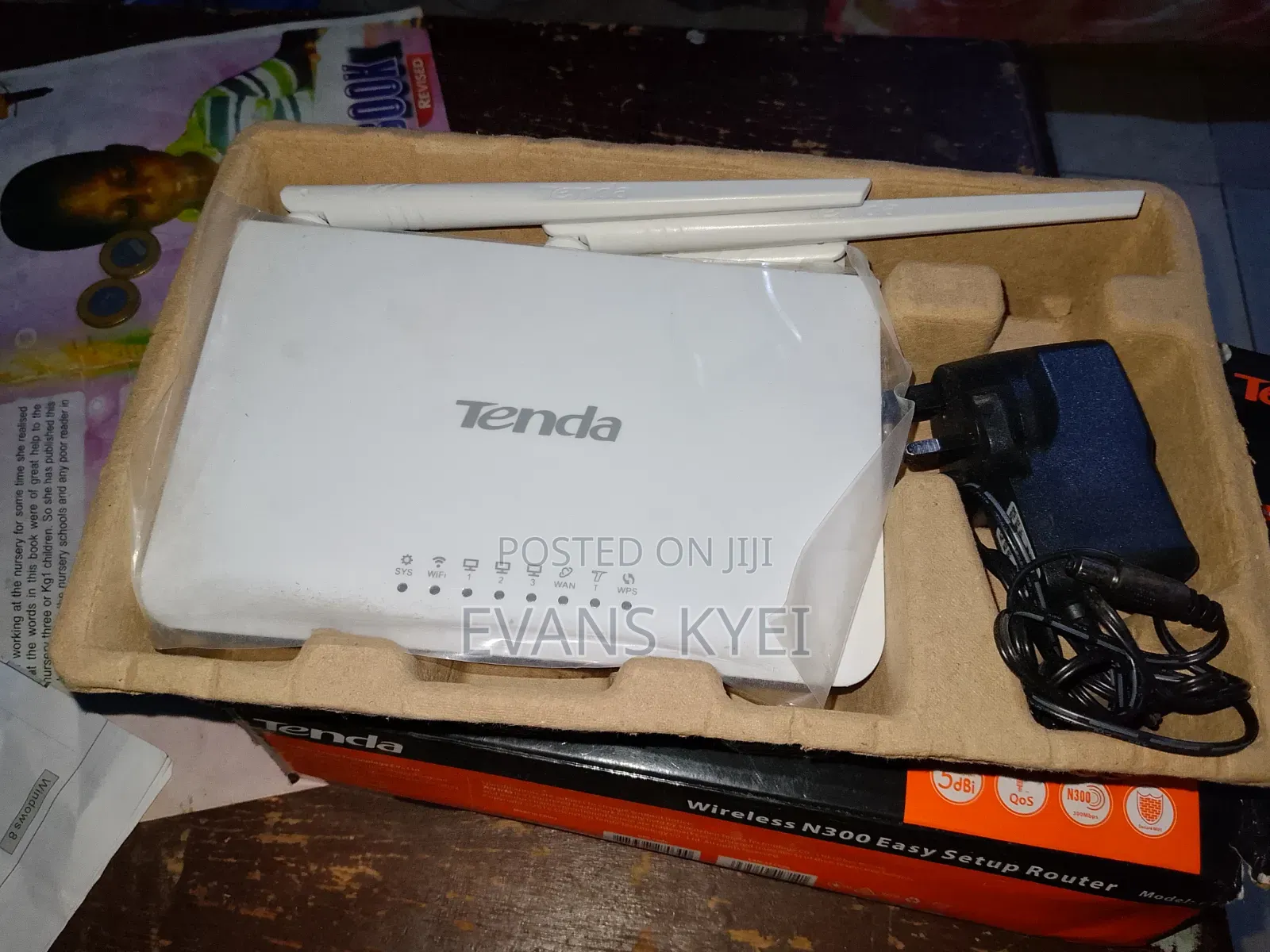High-Speed N300 Wireless Router - Easy Installation