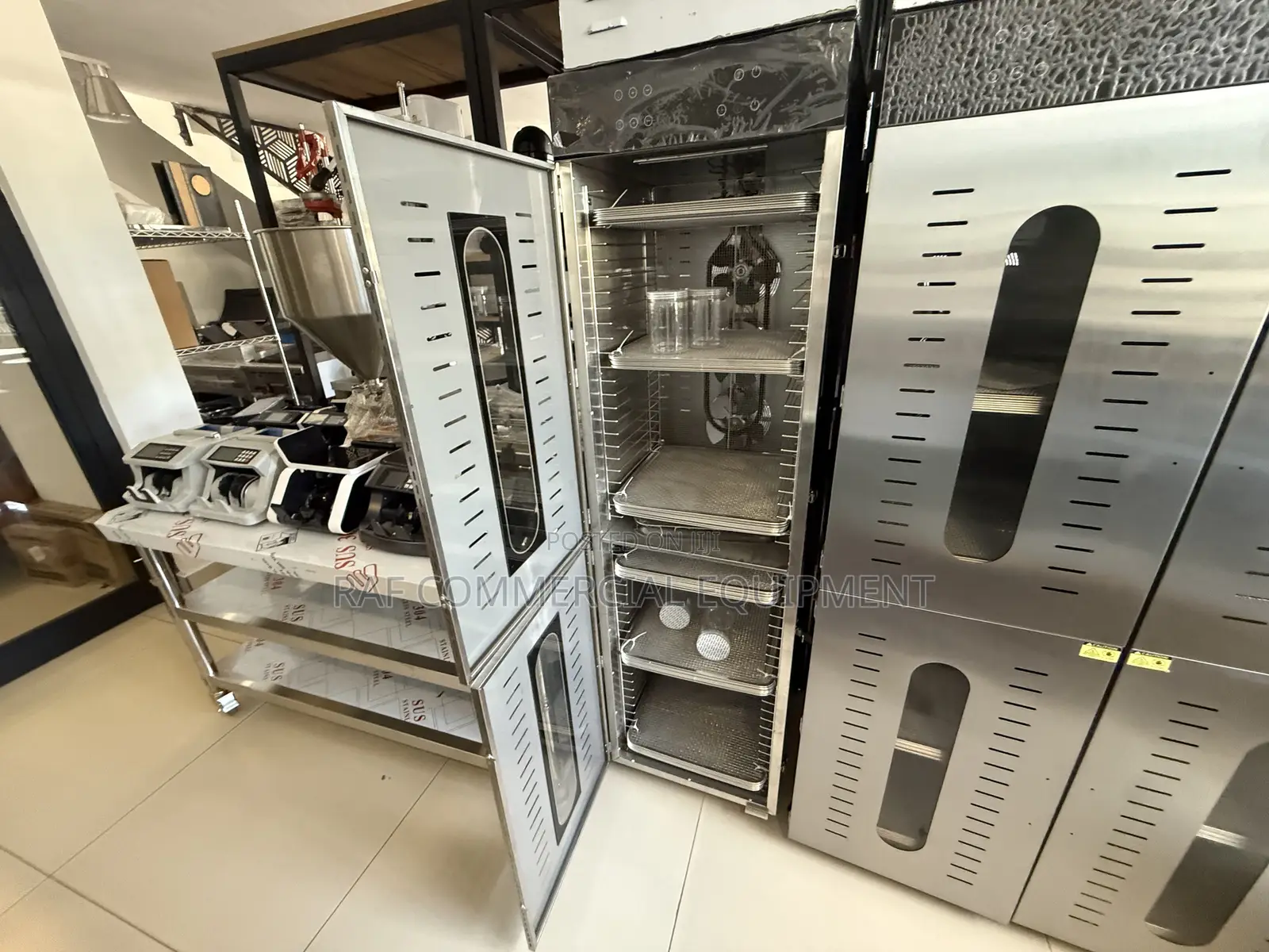 Commercial Stainless Steel Electric 48 Trays Dehydrator