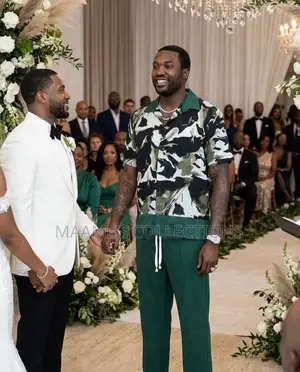 African Men’S Kaftan Top and Down
