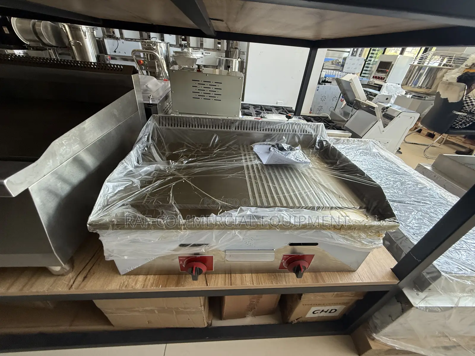 Commercial Stainless Steel Tabletop Gas Grill
