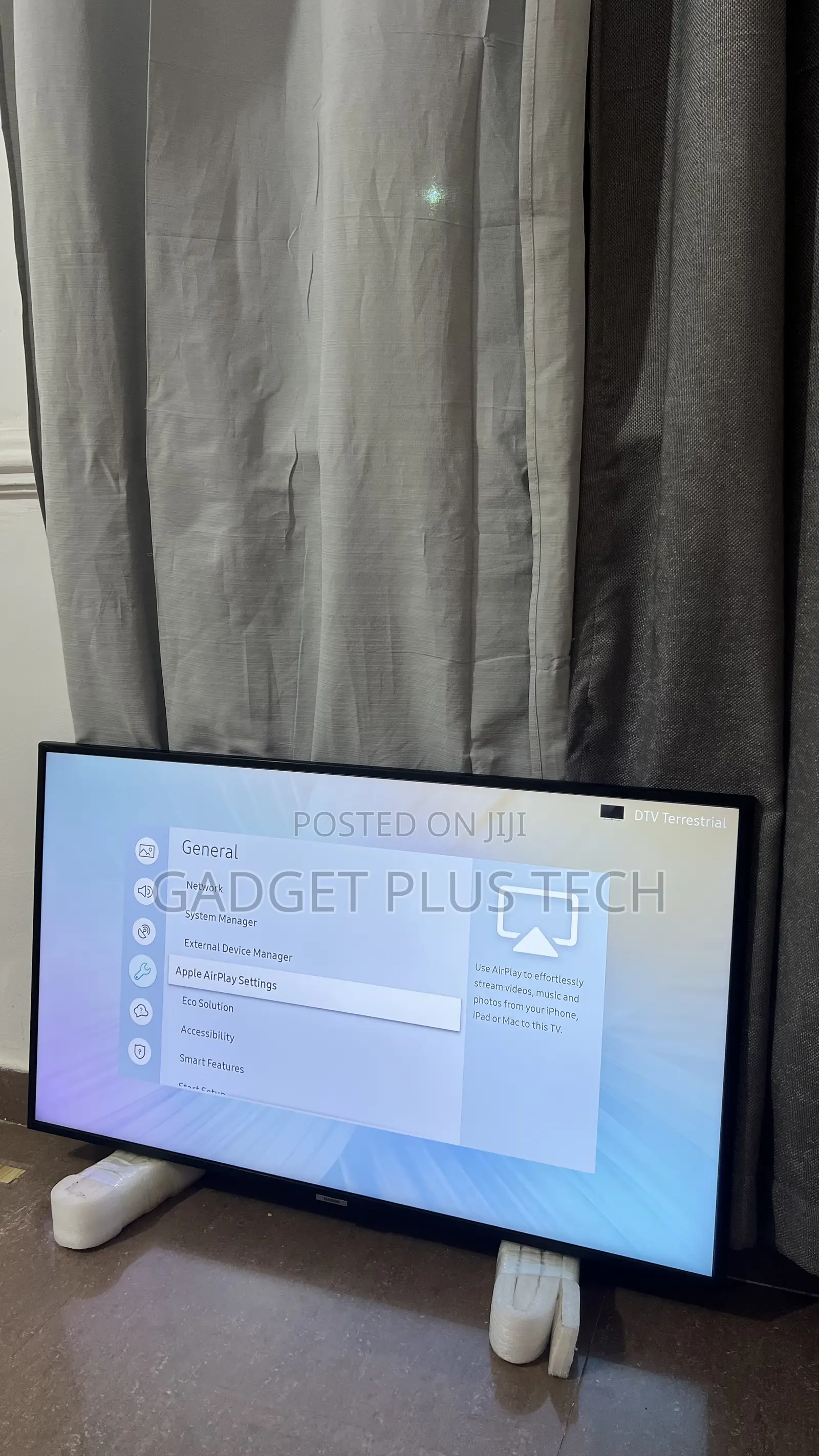 43” Samsung Uhd Smart Tv From Europe