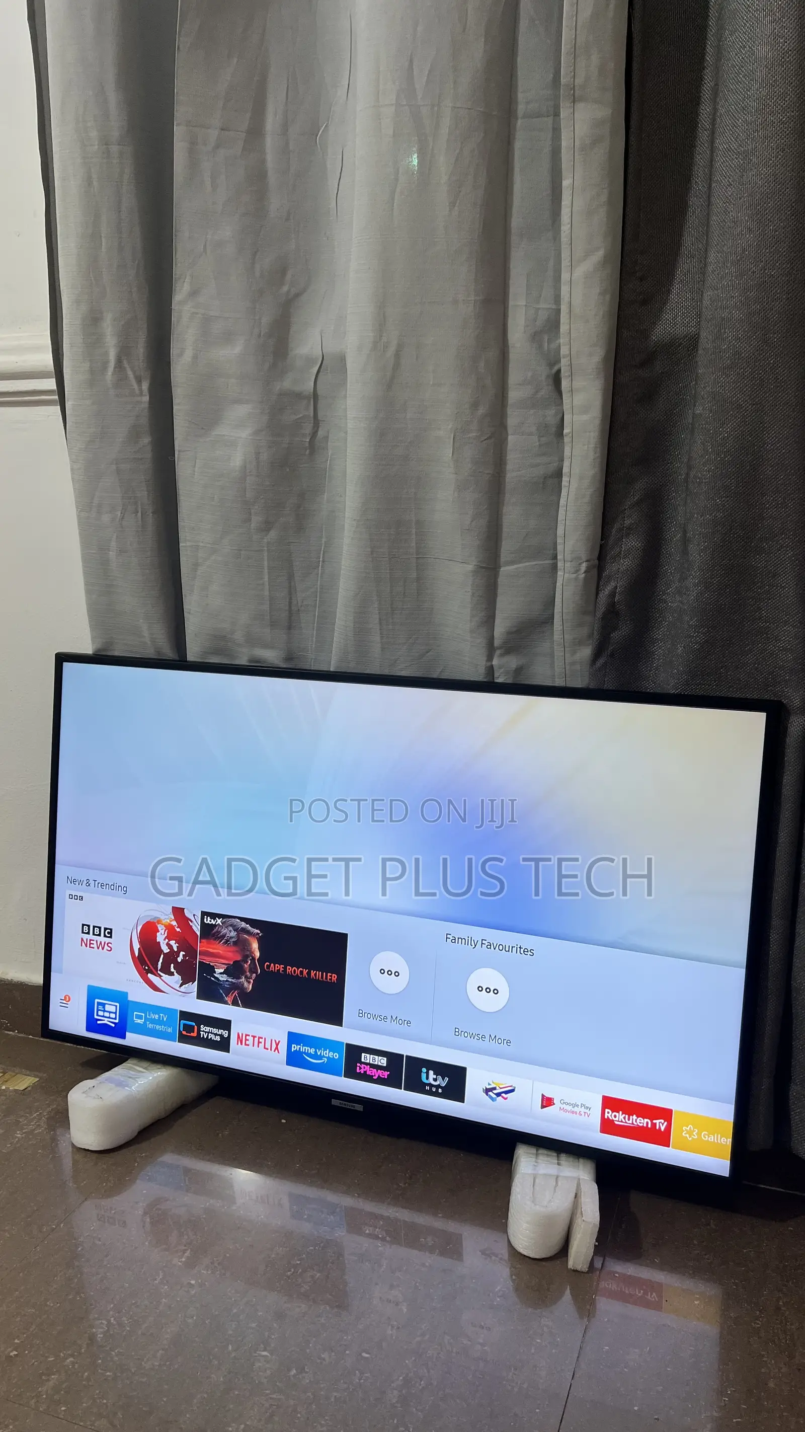 43” Samsung Uhd Smart Tv From Europe