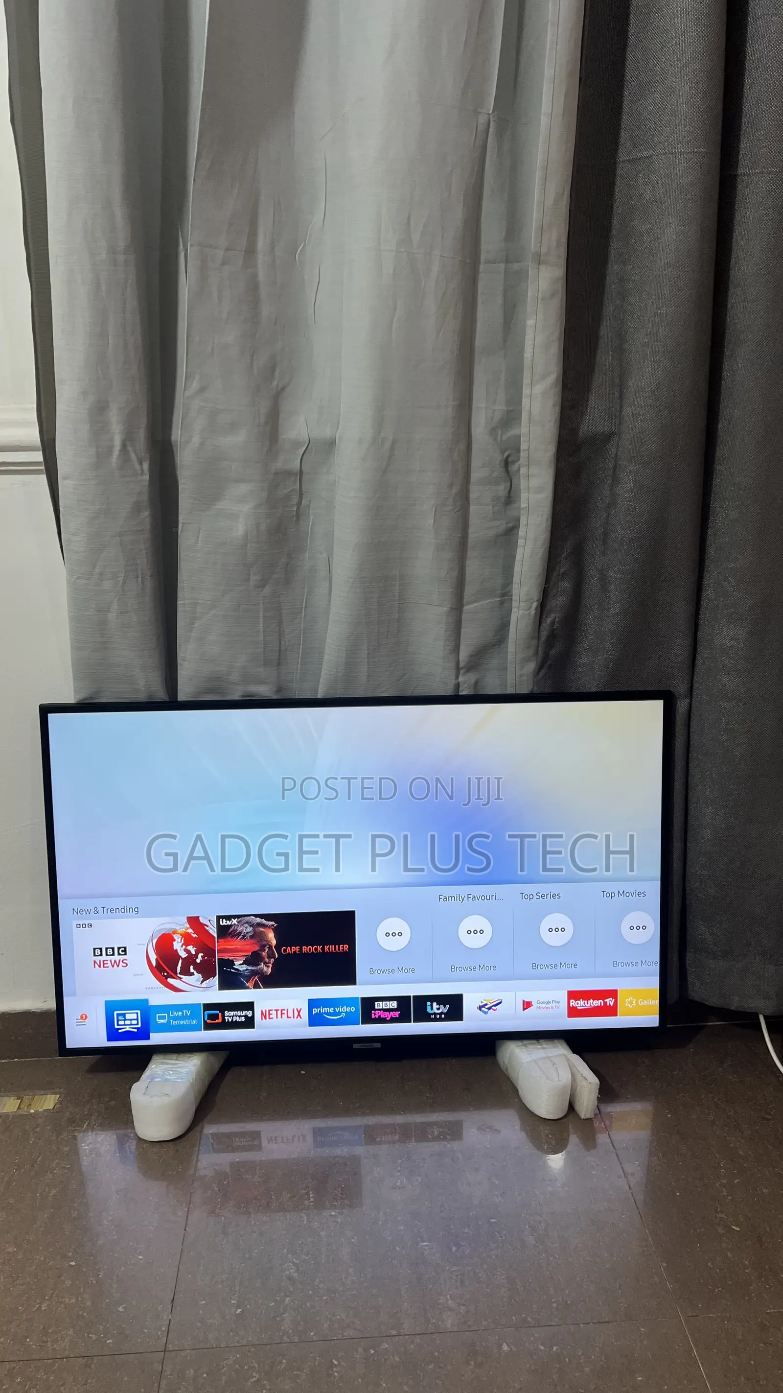 43” Samsung Uhd Smart Tv From Europe