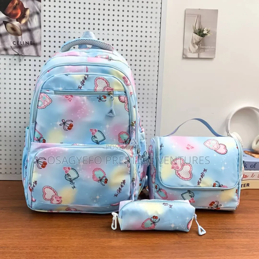 Cute 3-in-1 School Bag Set