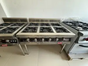Commercial 6 Burner Gas Stove