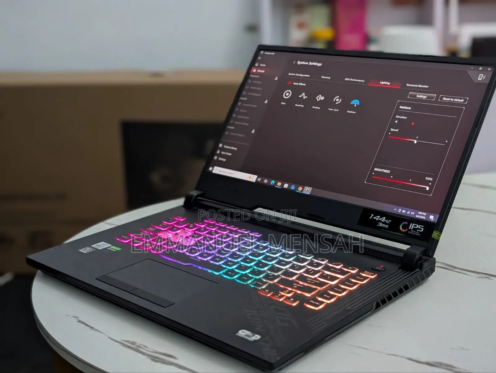 New Laptop Asus ROG Strix G15 G512 16GB Intel Core i7 SSD 512GB