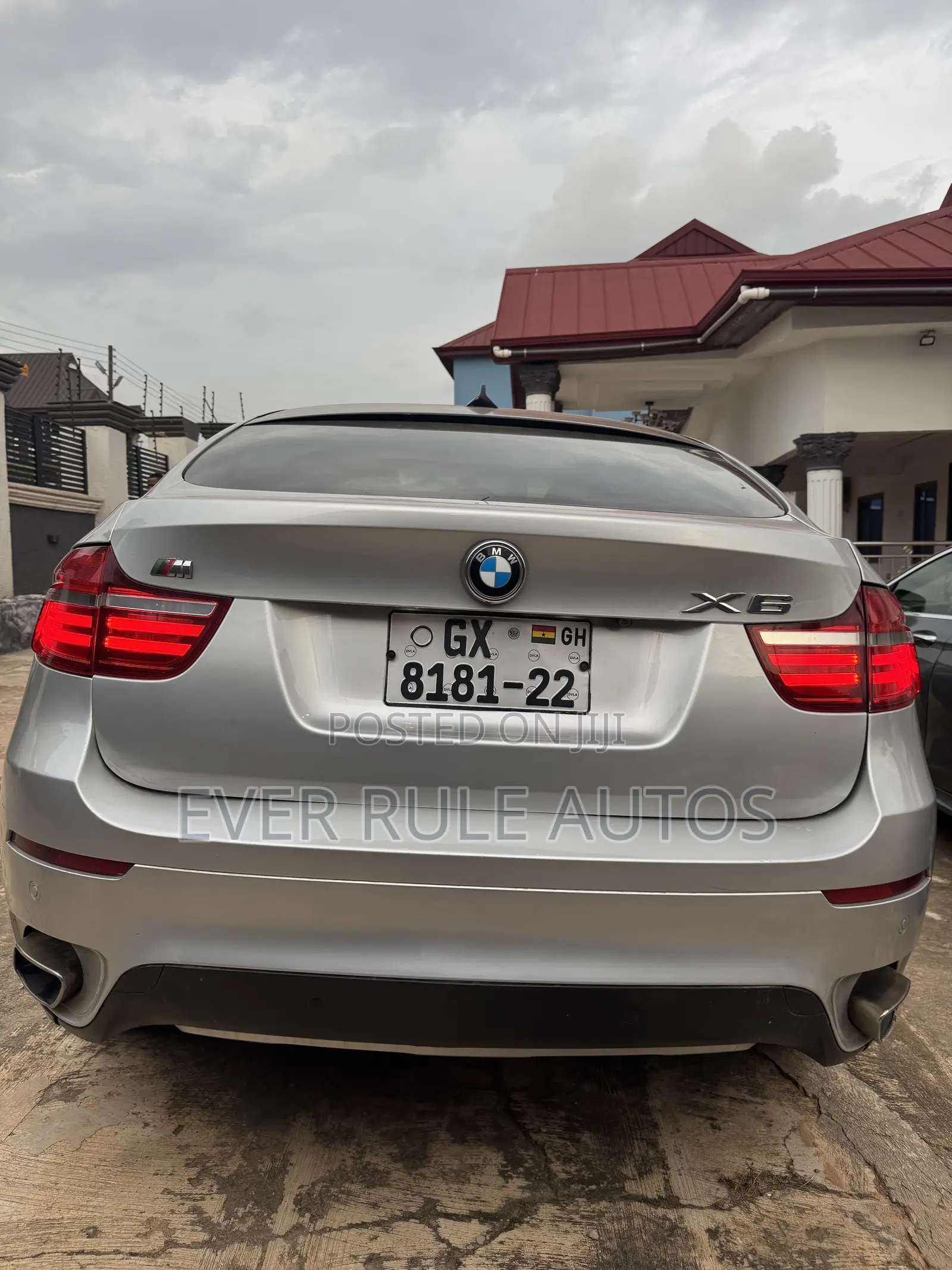 BMW X6 M Sport 2013 Silver