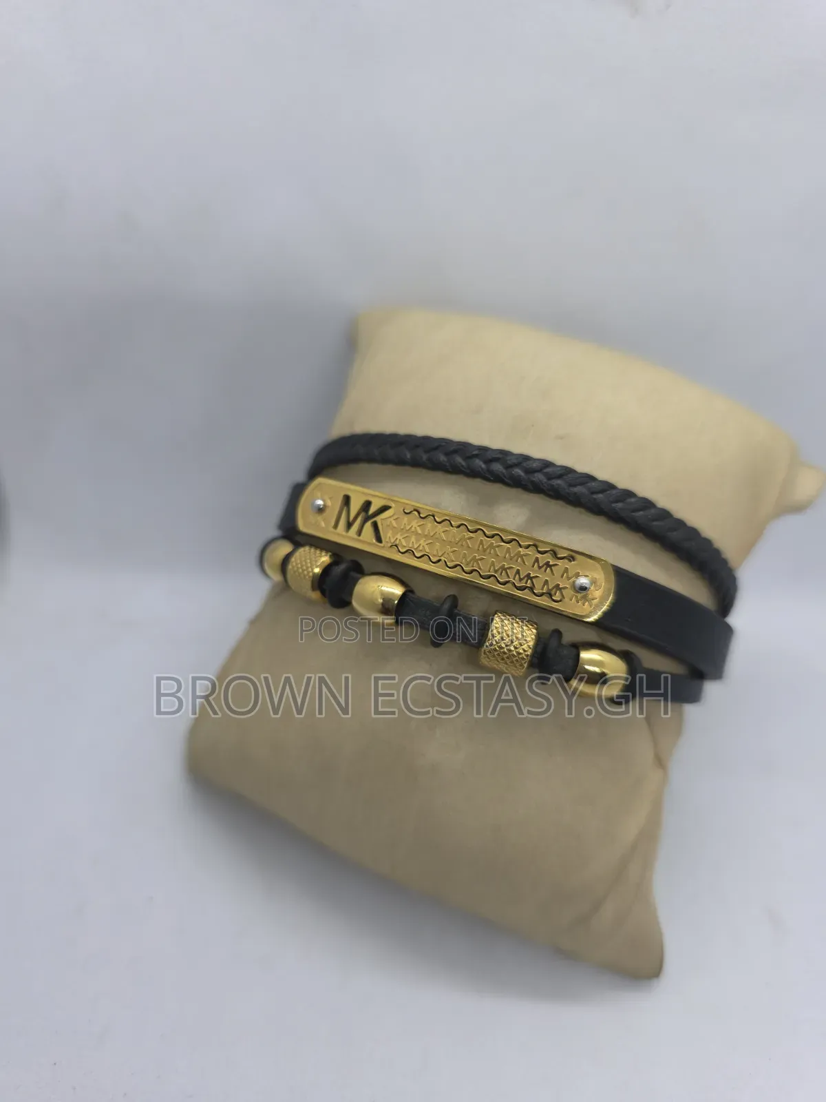 3 in 1 Leather Bracelets ( Swipe for More Designs)