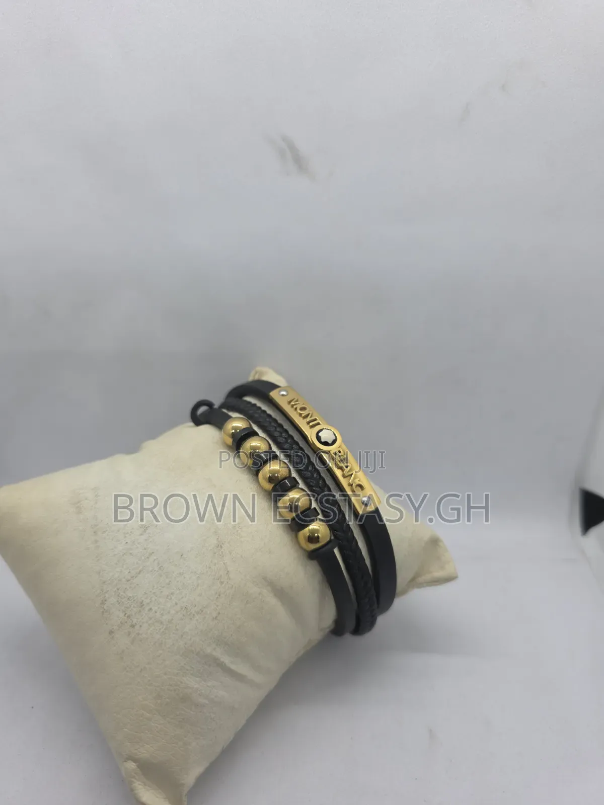 3 in 1 Leather Bracelets ( Swipe for More Designs)