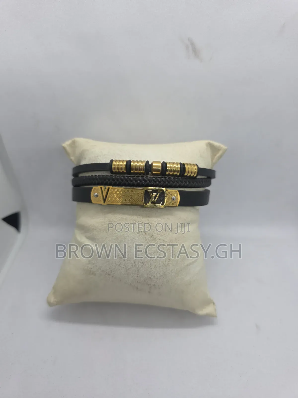 3 in 1 Leather Bracelets ( Swipe for More Designs)