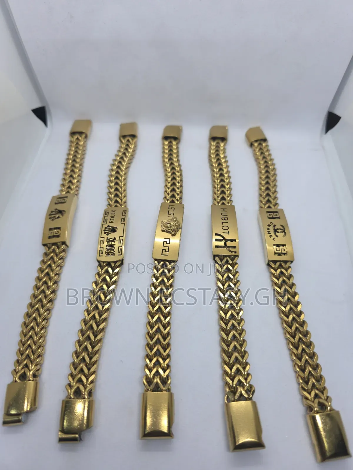 Thick Chain Bracelet (Swipe for More Designs)