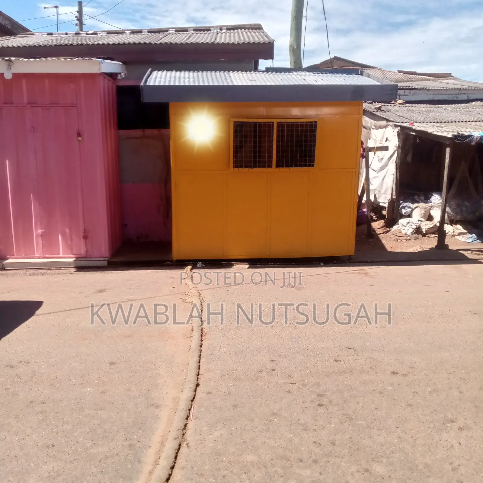Nice Roadside Shop at Nungua-Faayor, 180 Cedis a Month, for 2 Years